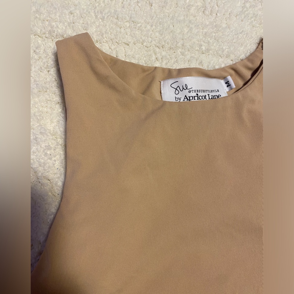 NUDE | ribbed bodysuit size M - Picture 4 of 6